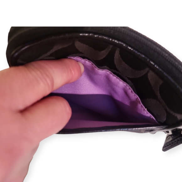 Coach Signature Wristlet Wallet - Picture 4 of 6